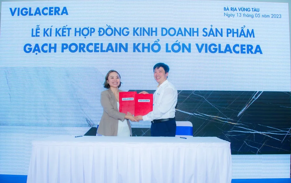 Viglacera mở bán gạch porcelain khổ lớn đầu tiên được sản xuất tại Việt Nam