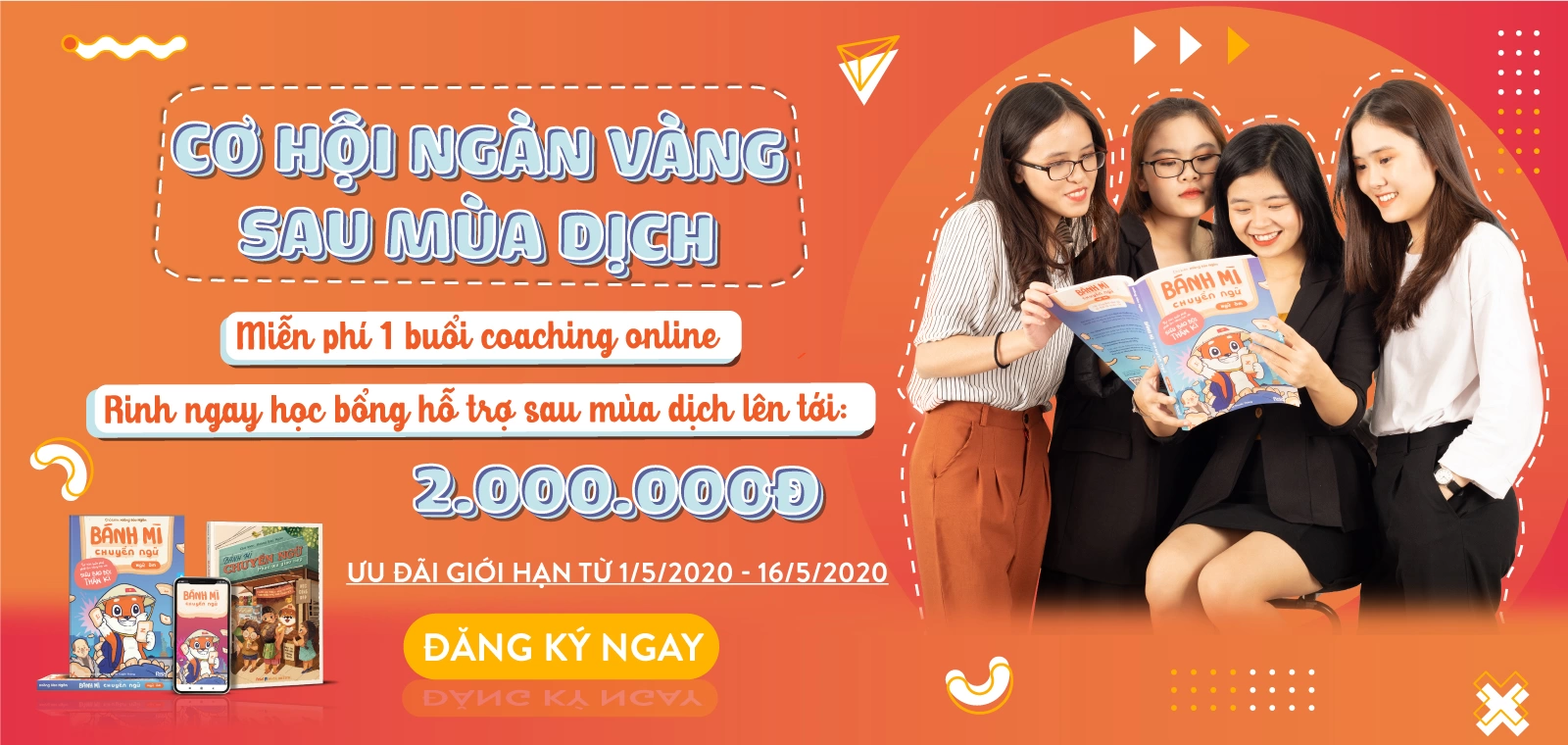 CƠ HỘI VÀNG SAU MÙA DỊCH, RINH NGAY HỌC BỔNG TỚI 2.000.000đ!!