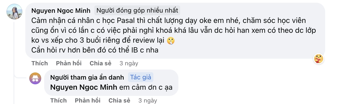 Review về Pasal