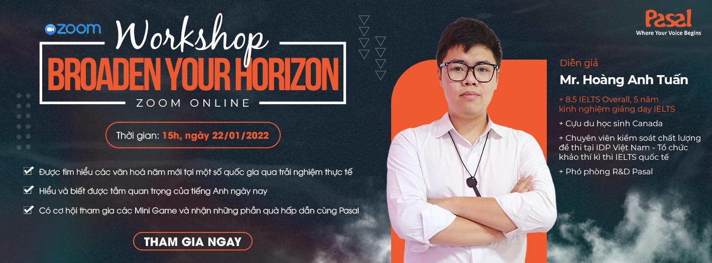 Workshop: Expand your Horizon