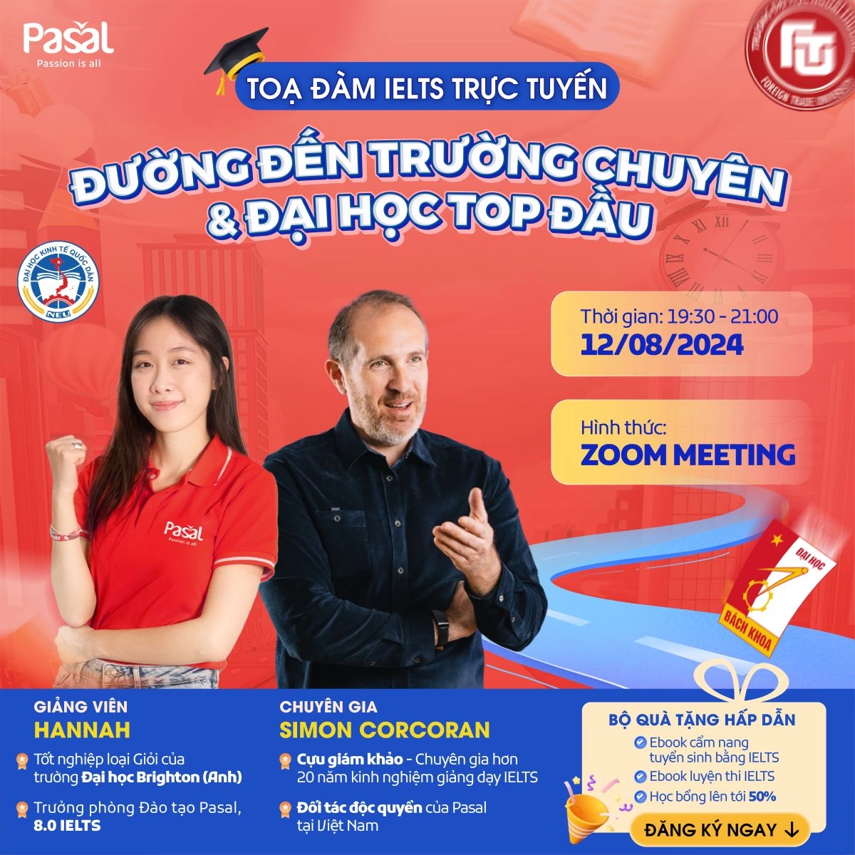 Tọa đàm IELTS trực tuyến