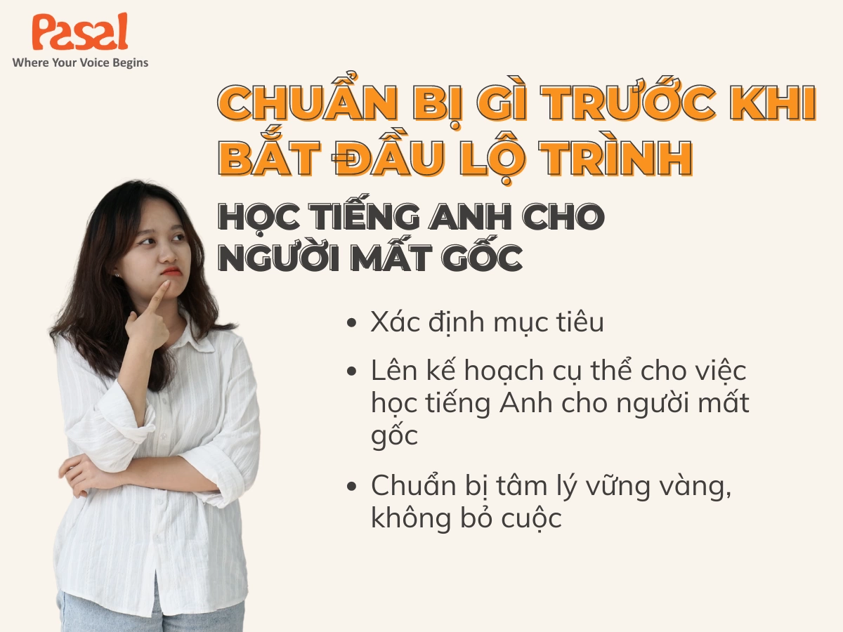 Chuẩn bị gì trước khi bắt đầu lộ trình học tiếng Anh cho người mất gốc trong 6 tháng?