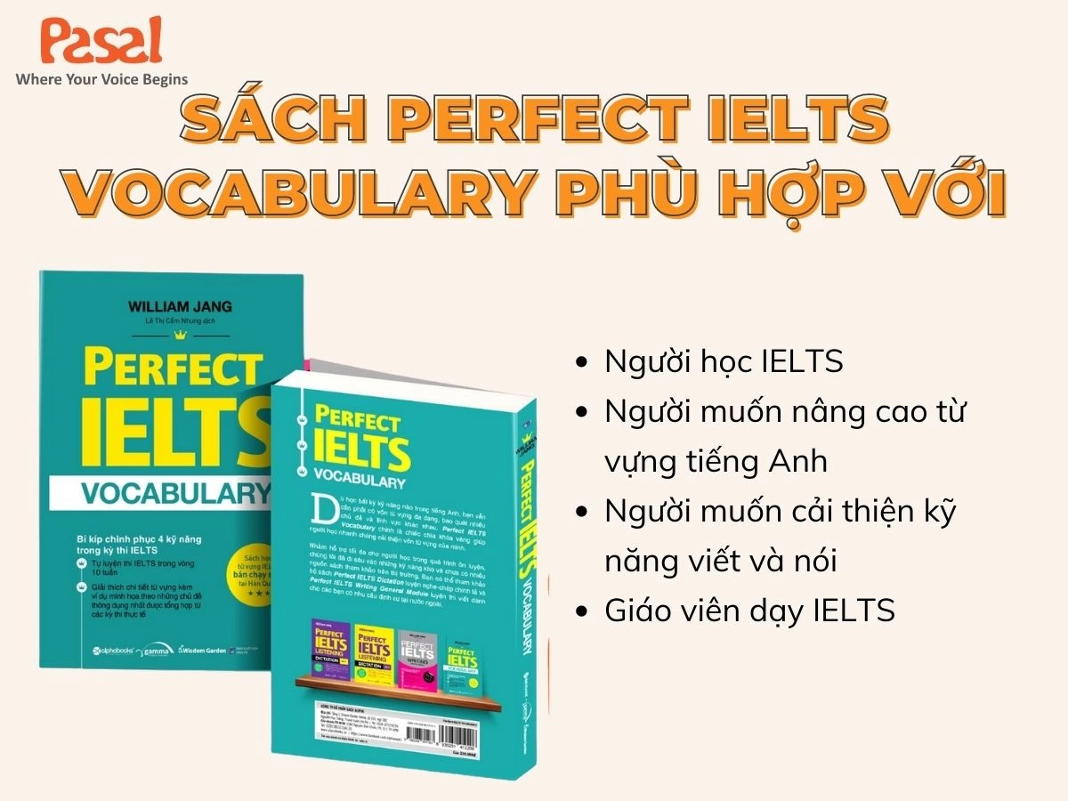 Những đối tượng phù hợp với sách Perfect IELTS Vocabulary