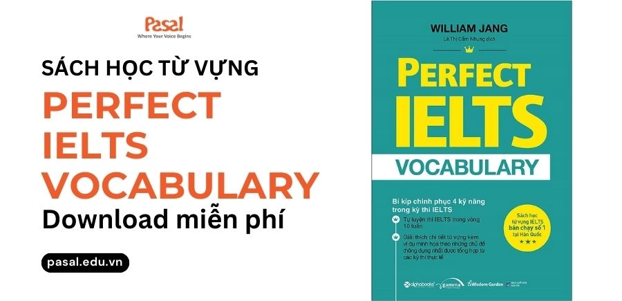 [Bản đẹp] Sách học từ vựng Perfect IELTS Vocabulary cực hay