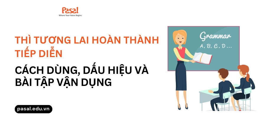 Thì tương lai hoàn thành tiếp diễn – Cách dùng, dấu hiệu nhận biết và bài tập vận dụng