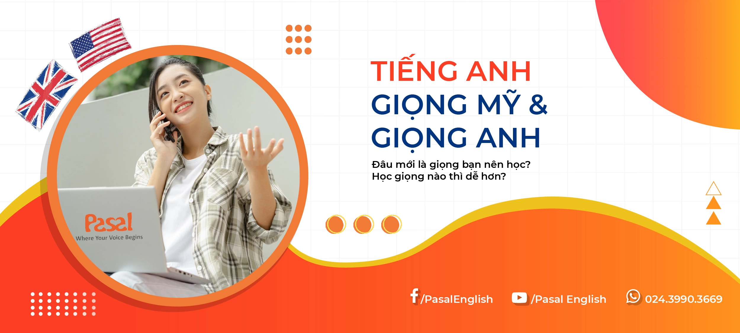 Nên học tiếng Anh giọng Mỹ hay giọng Anh? Bạn hợp giọng nào hơn?