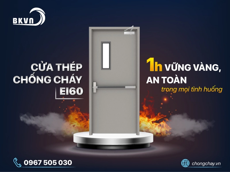 Cửa chống cháy EI 60