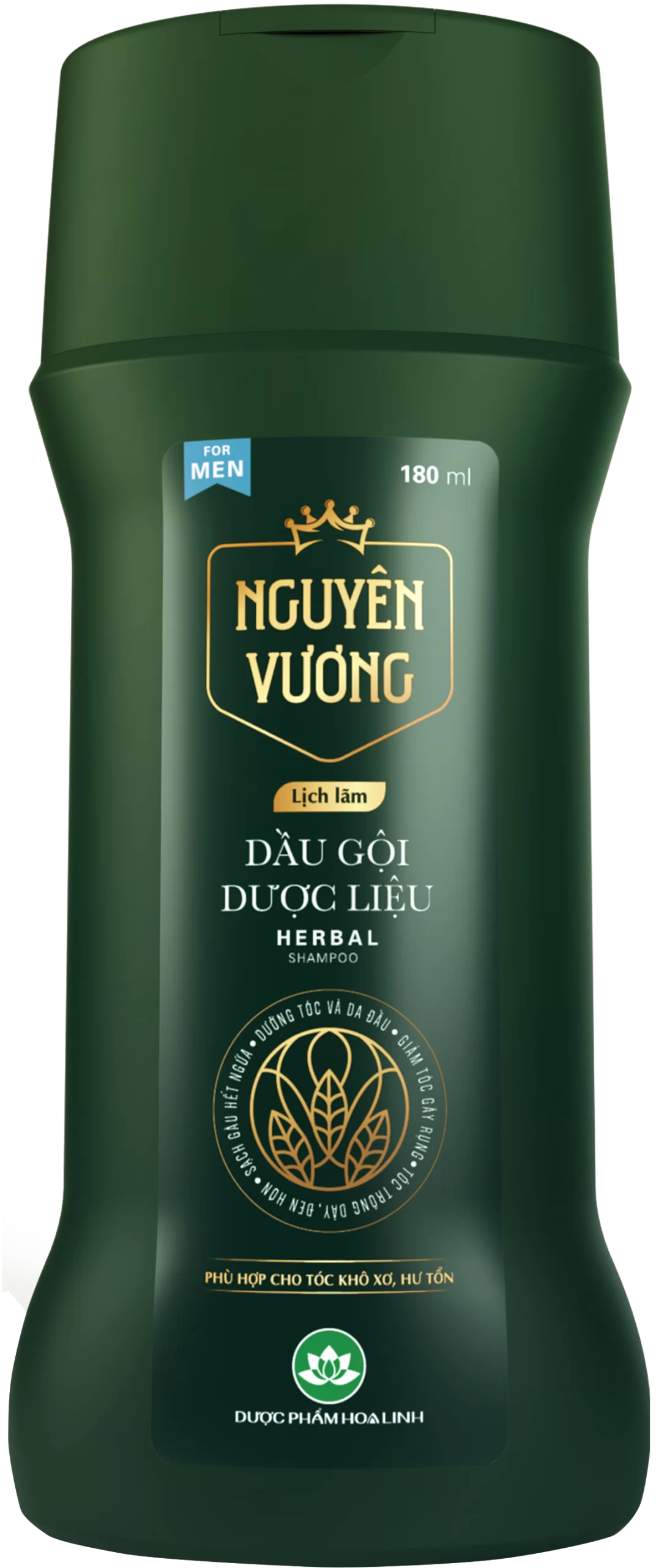 Dầu gội dược liệu Nguyên Vương
Lịch Lãm - 180ml