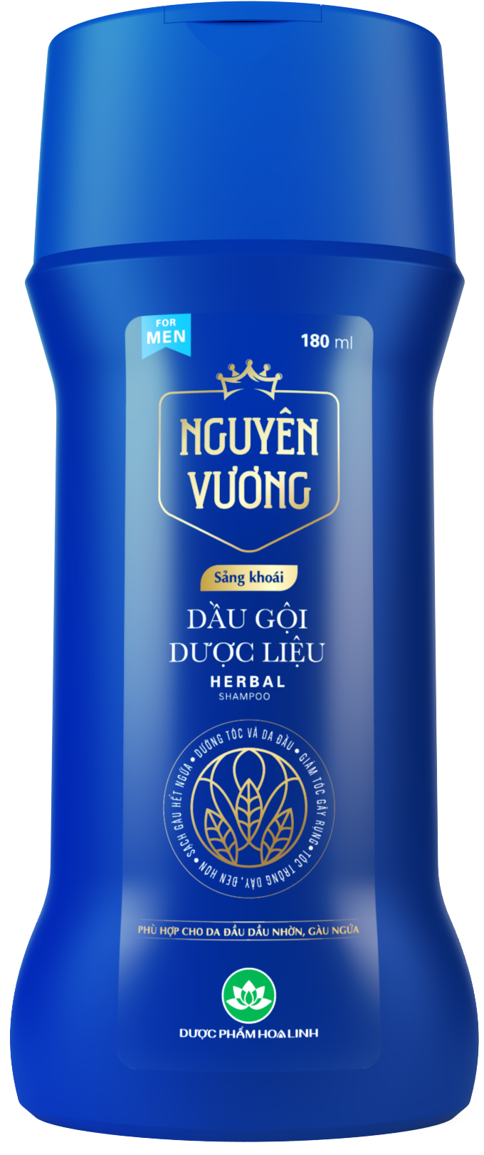 Dầu gội dược liệu Nguyên Vương
Sảng Khoái - 180 ml