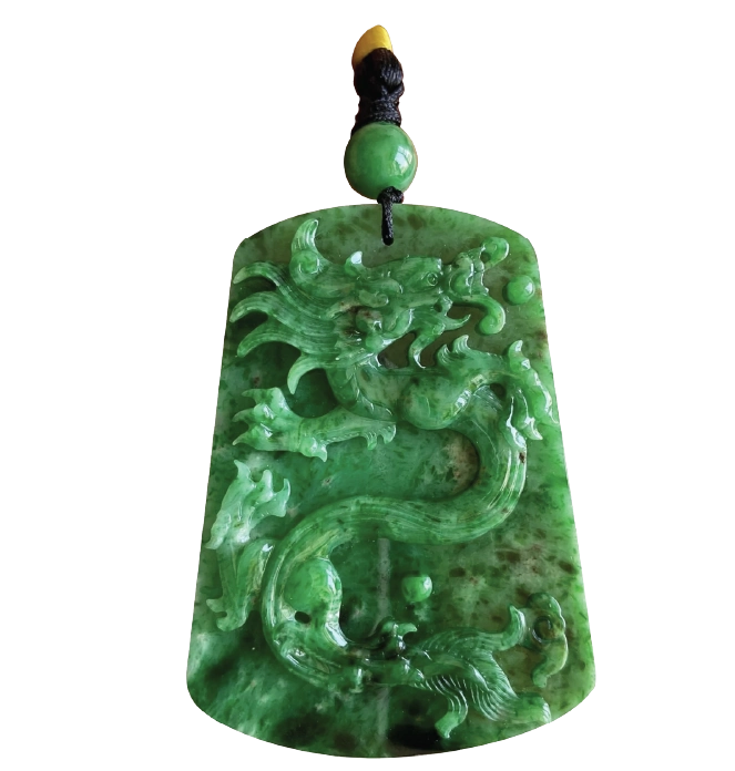Jade Dragon Pendant